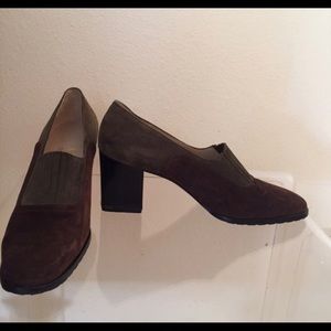 Salvatore Ferragamo block heels