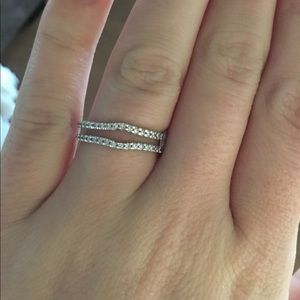 1/4 TC diamond solitaire enhancer 14k white gold