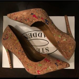 Steve Madden Splatter paint Heel NEVER WORN