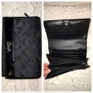 Coach Black Wallet