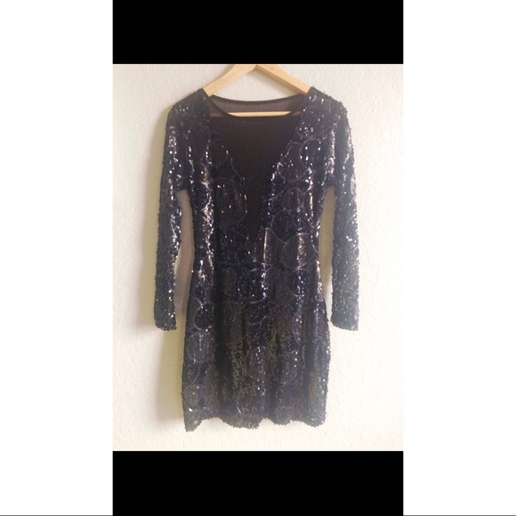 Gorgeous Black sequins Dress! - Picture 1 of 7