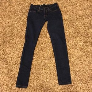 Hollister Jeggings, dark wash, skinny, size 3R