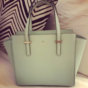 Kate spade mini satchel with cross body strap