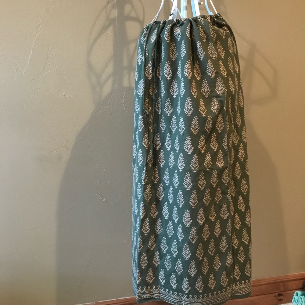 Drawstring skirt