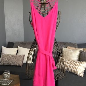 NAKED ZEBRA PINK SHIFT DRESS
