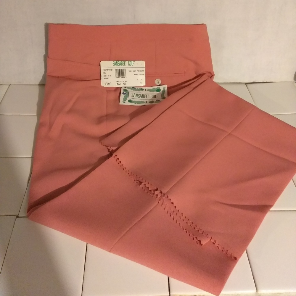 Vintage 60’s  Slacks SANSABELT Pants Jaymar Sz 32