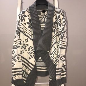 Ski lodge holiday sweater