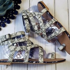 Cabi athena sandals, size 9