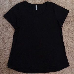 LulaRoe Classic T Solid Black