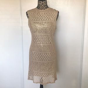 Vintage Gold Dress