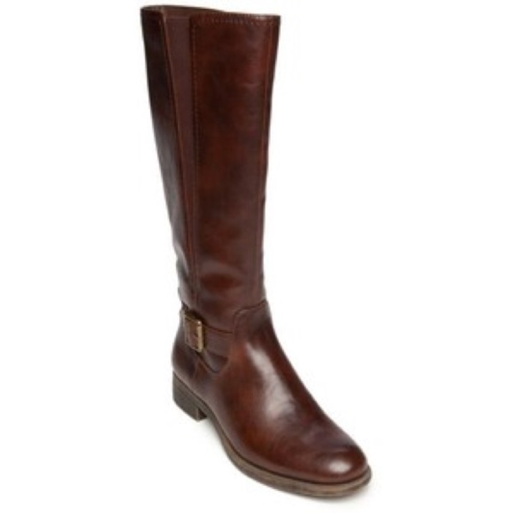 NWOT Kim Rogers React Tall Brown Boots, 8
