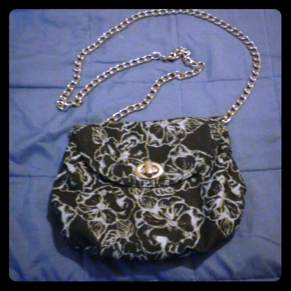 Lulu Floral Chain Shoulder Bag
