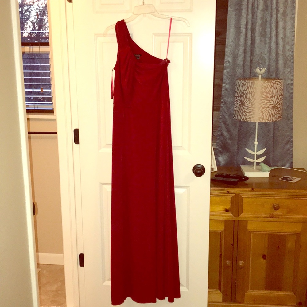 Red Cocktail dress Ann Taylor