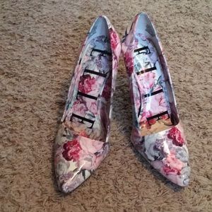 Elle Floral Heels