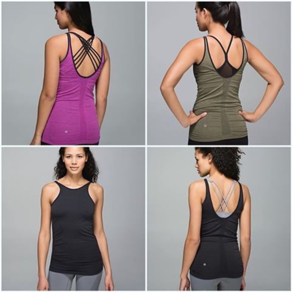 Lululemon “In the Flow Tank” in Purple