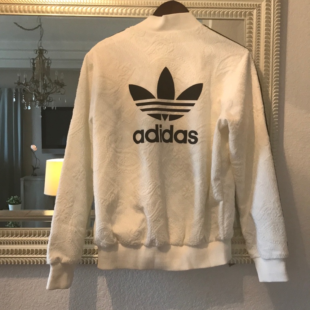 Never been worn. RARE adidas lace jacket.