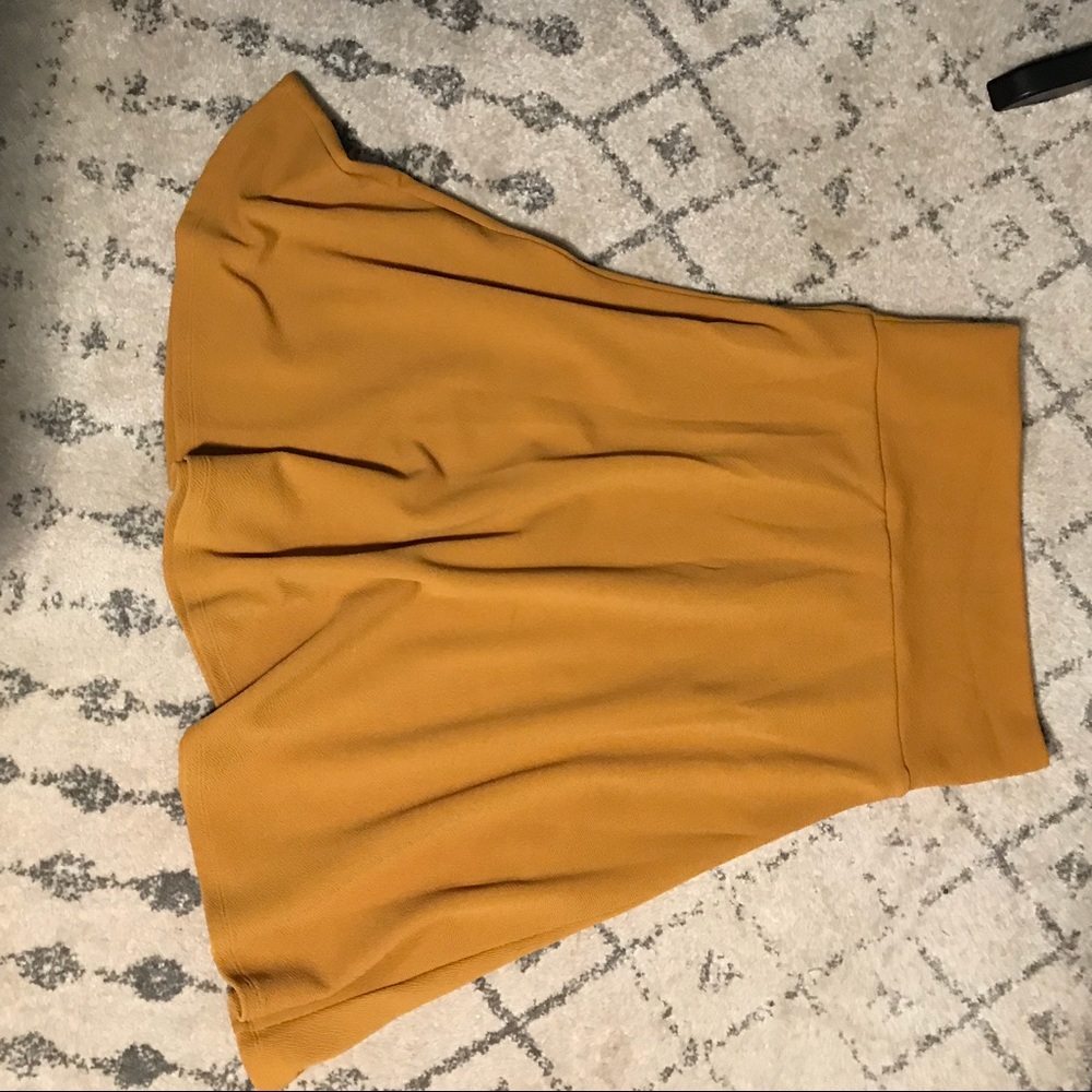 LuLaRoe Azure Skirt - Mustard Color