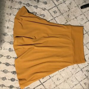 LuLaRoe Azure Skirt - Mustard Color