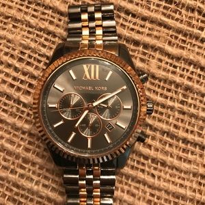🚫SOLD🚫 Michael Kors Gunmetal Watch