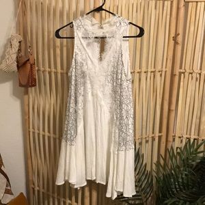 LF Mika & Gala white lace dress
