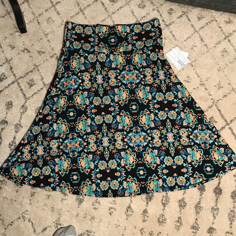 LuLaRoe Azure Skirt - NWT