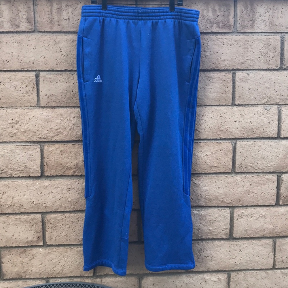 Adidas blue sweat pants size XL