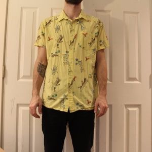 Tiki Casual Men's Button Down