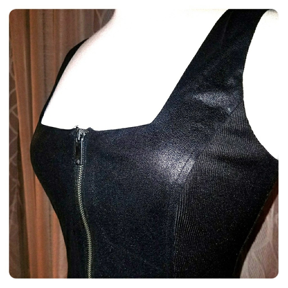 Armani Exchange black cocktail dress