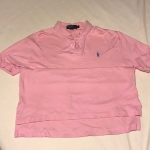 Ralph Lauren pink short sleeve polo