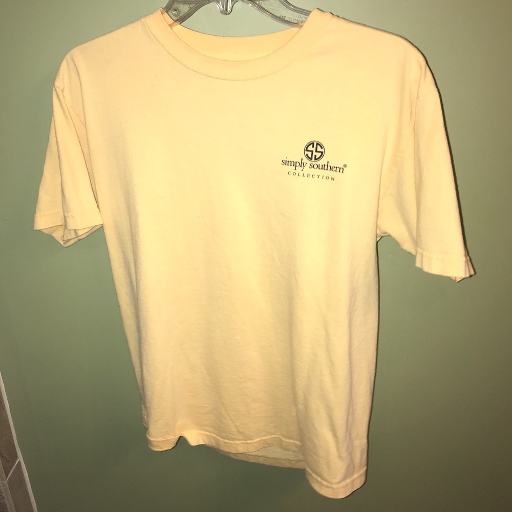 Yellow Simply Southern Shirt