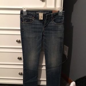 American Eagle Skinny Jeans Size 4 Short NWT