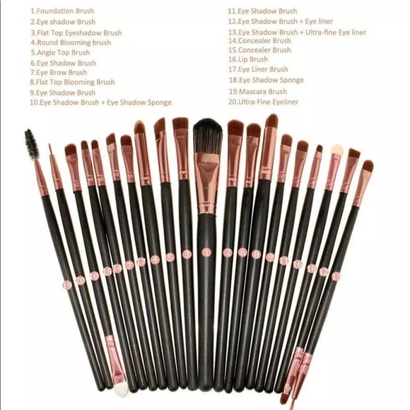 Sephora Other - 20pc makeup brush kit