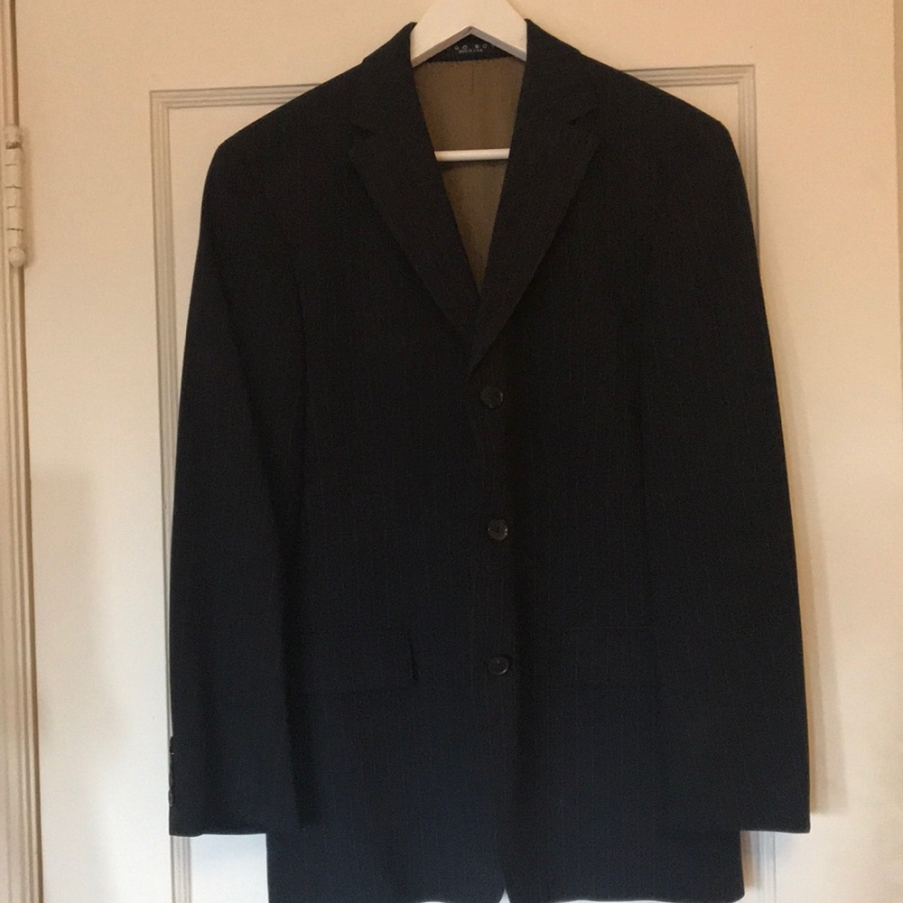 Hugo Boss Navy pinstripe sport coat