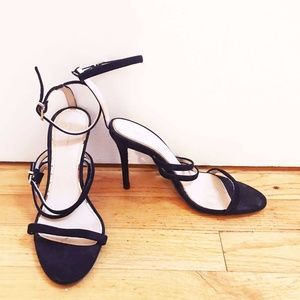 Zara Strappy Black Heels Sz 36