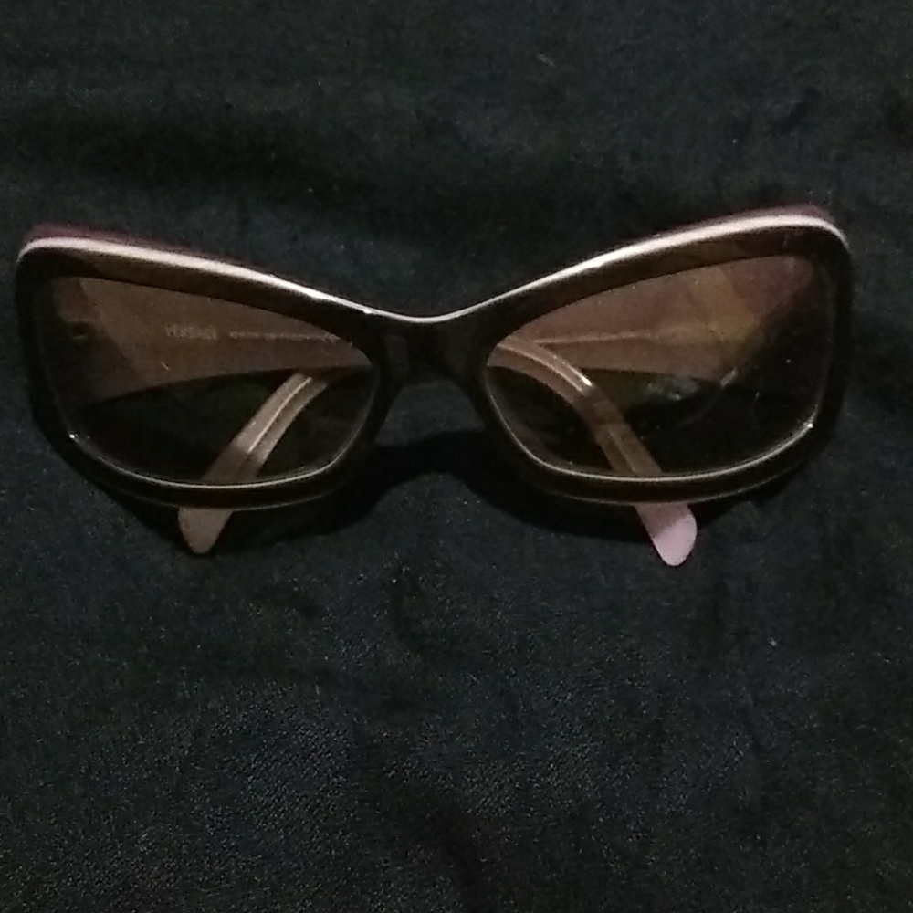 Authentic Lavender & Chocolate Versace sunglasses