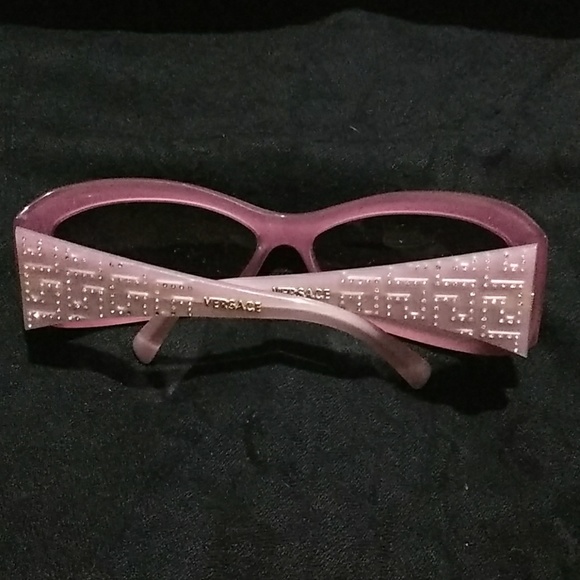 Authentic Lavender & Chocolate Versace sunglasses - Picture 2 of 8