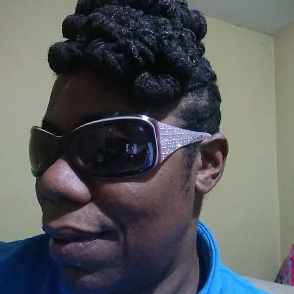 Authentic Lavender & Chocolate Versace sunglasses - Picture 6 of 8