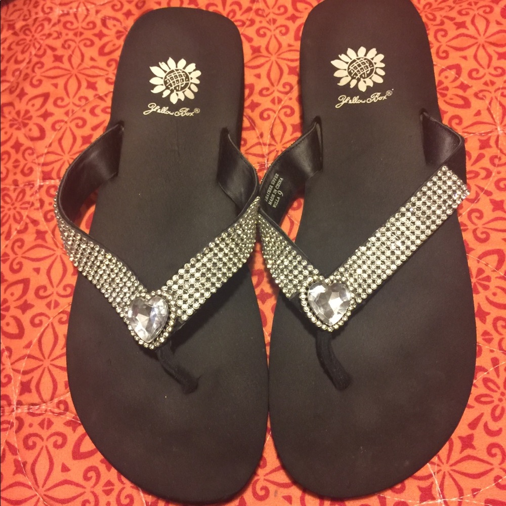 Yellow Box Sandals