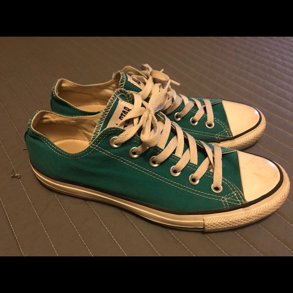 Teal converse
