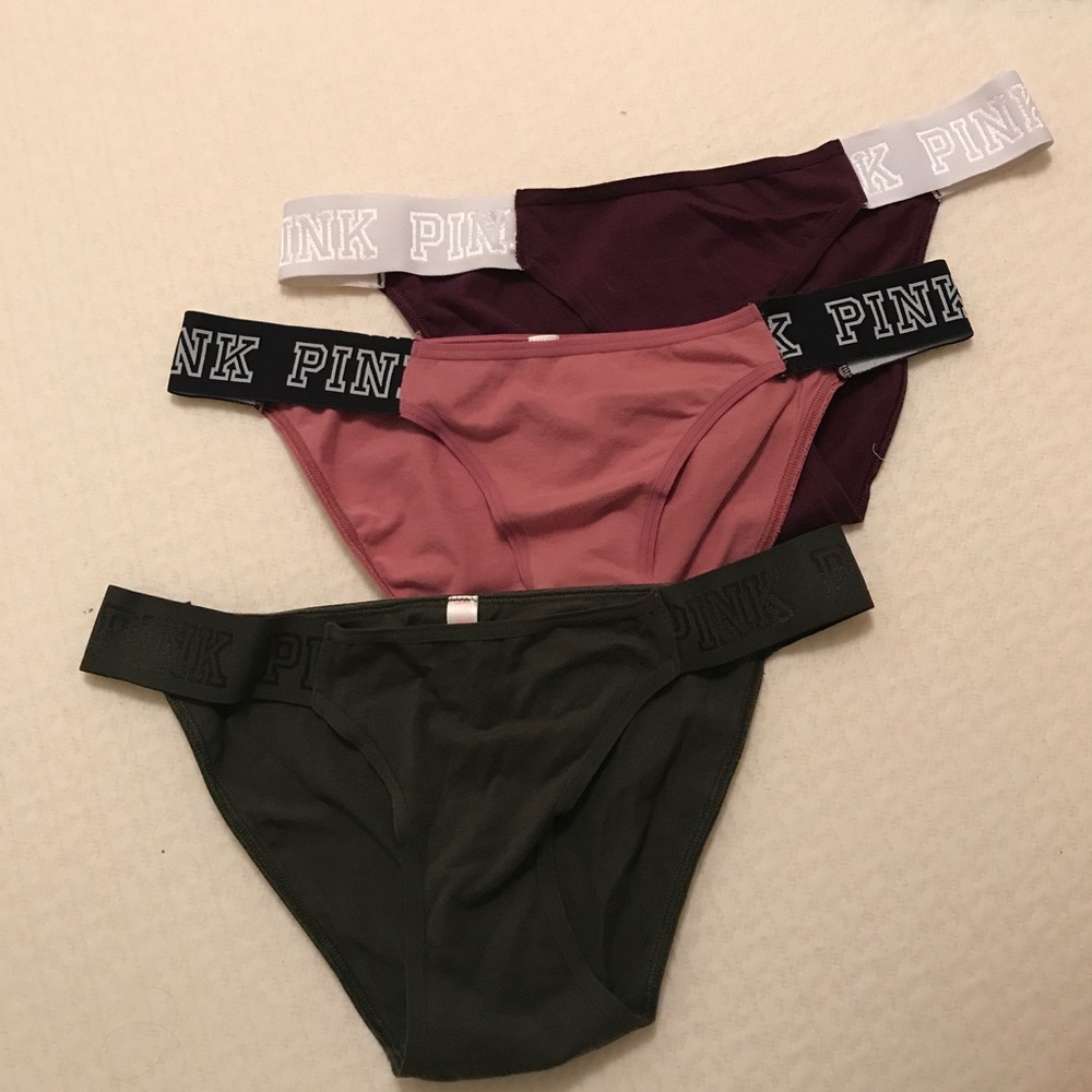 3 pair never worn VS pink undies