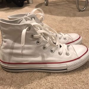 White high top converse