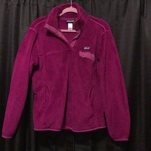 Women’s purple Patagonia pullover