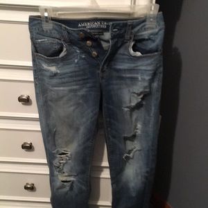 American Eagle Tomgirl Jeans, Size 4 Short