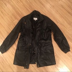 Worthington Lambskin Leather Coat