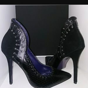 London Trash Black Heels