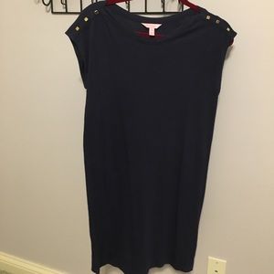 Navy Lilly Pulitzer t-shirt dress