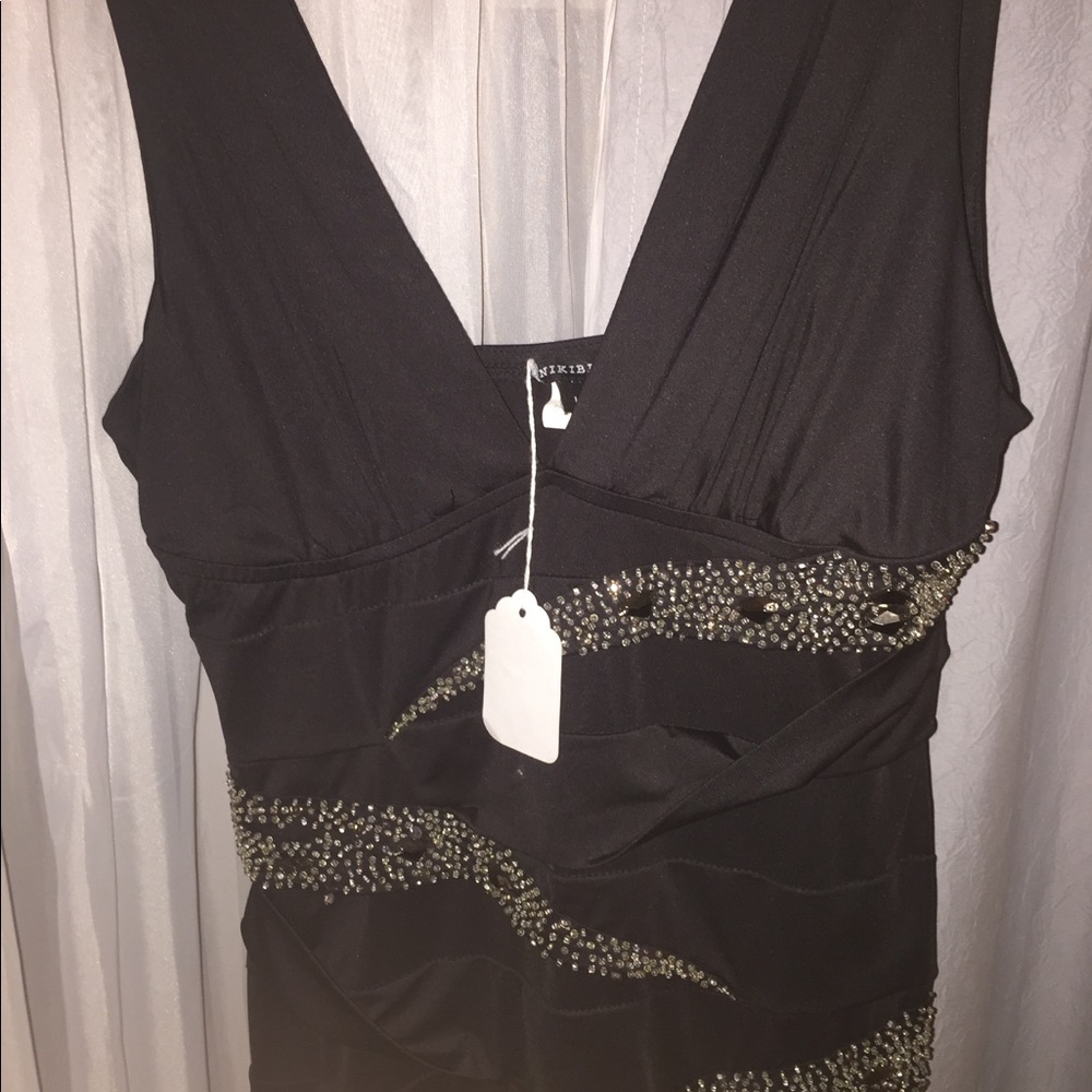 black classy  tight dress