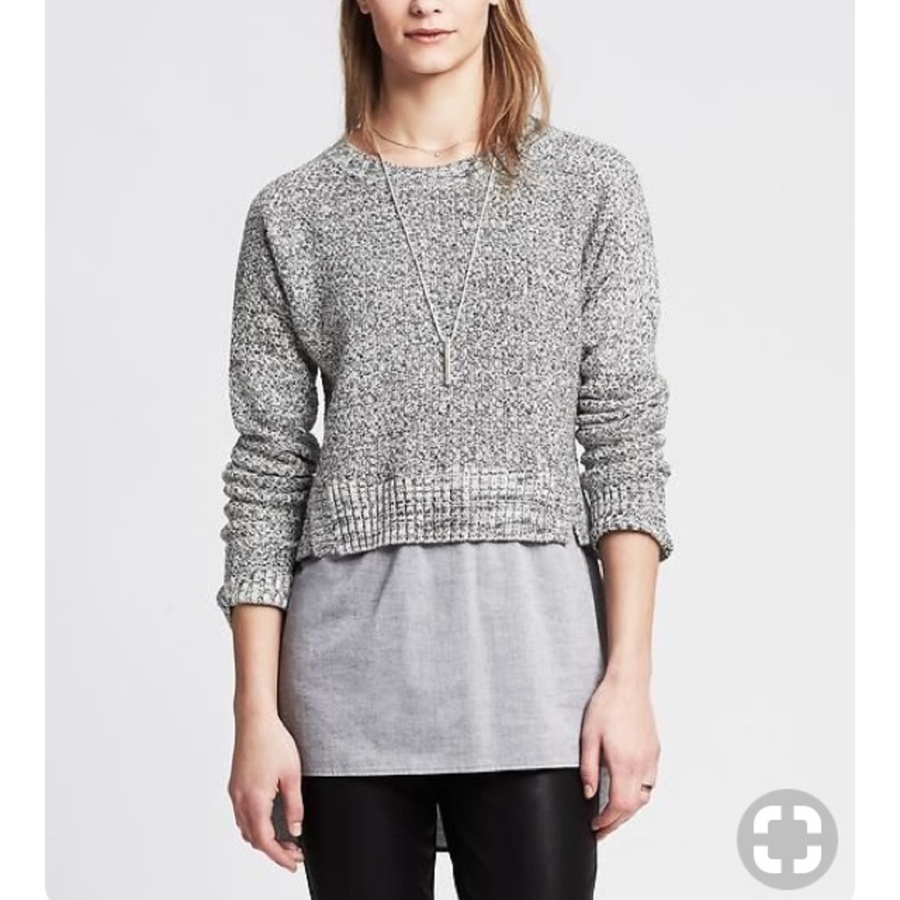 MOVING SALE - XS Banana Republic Layered Pullover