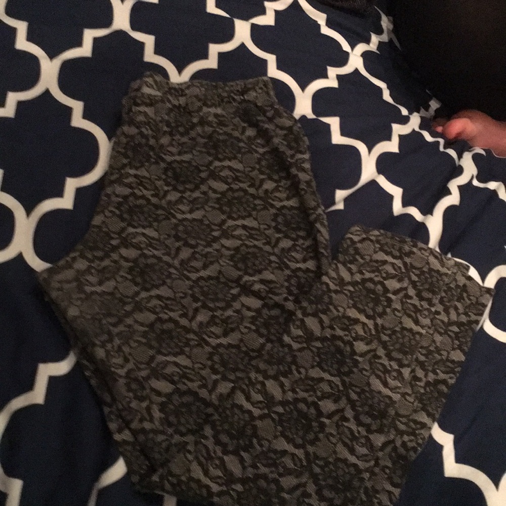 Women’s leggings FADED GLORY LACE AND ROSE