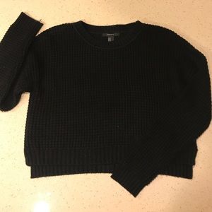 Chunky cropped sweater